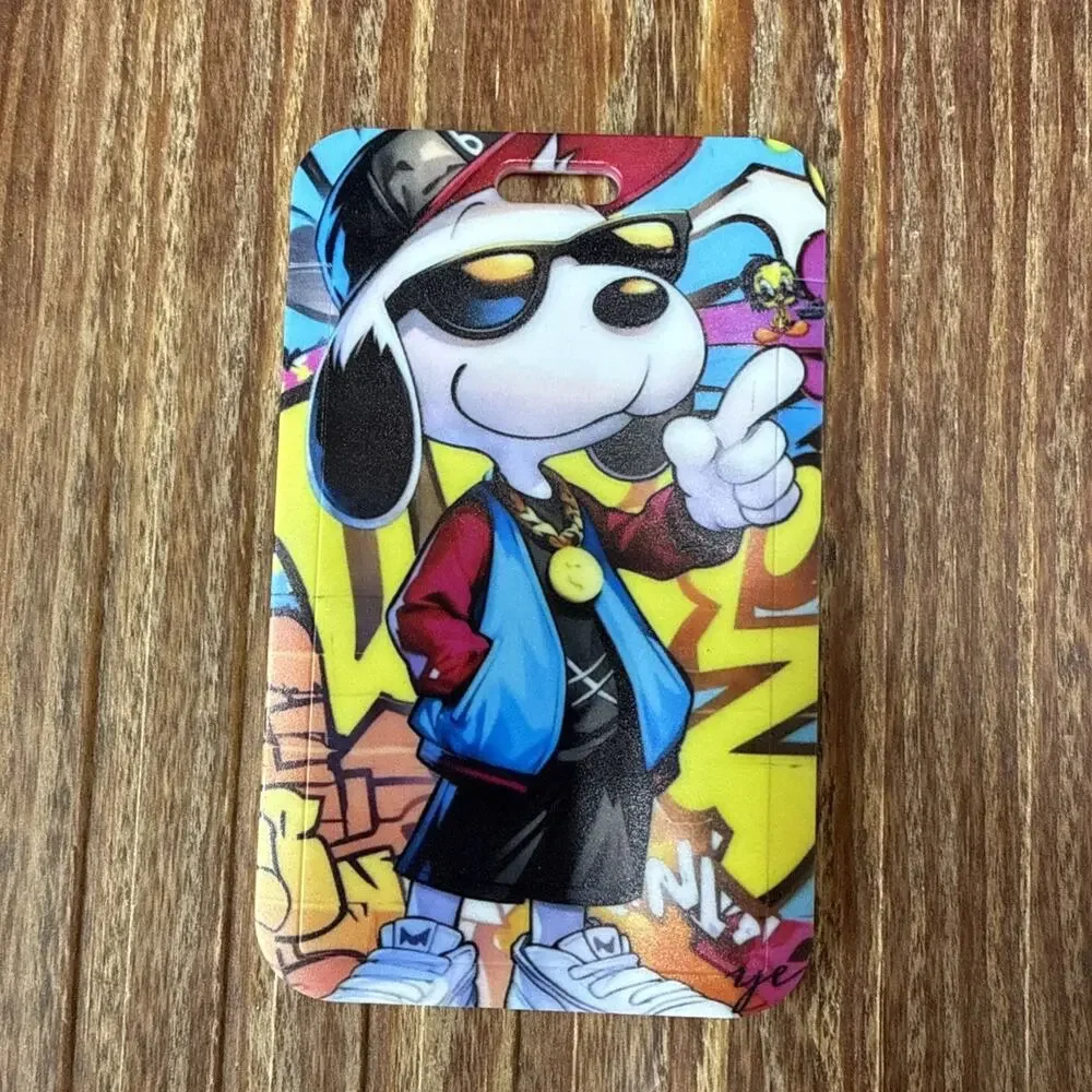 Snoopy Badge ID Holder